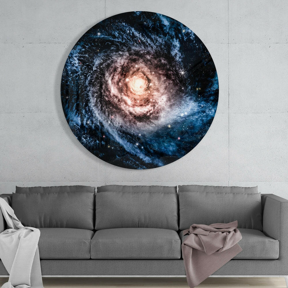 Space Glass Wall Art.