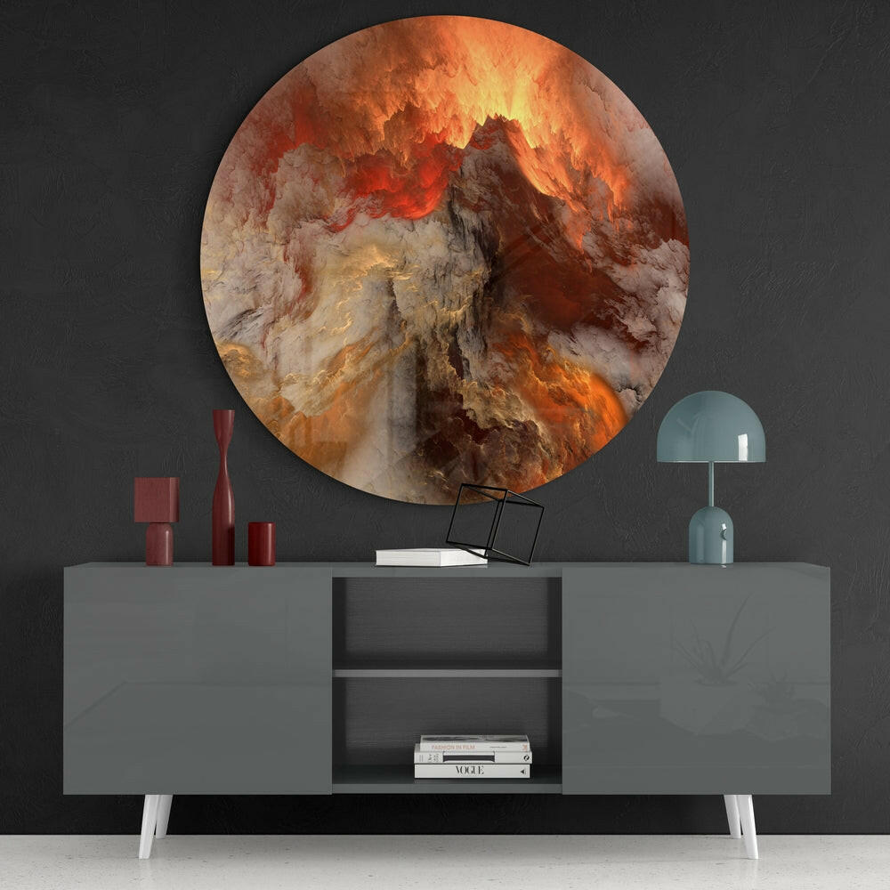 Lava Glass Wall Art.