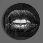 Lip Glass Wall Art.
