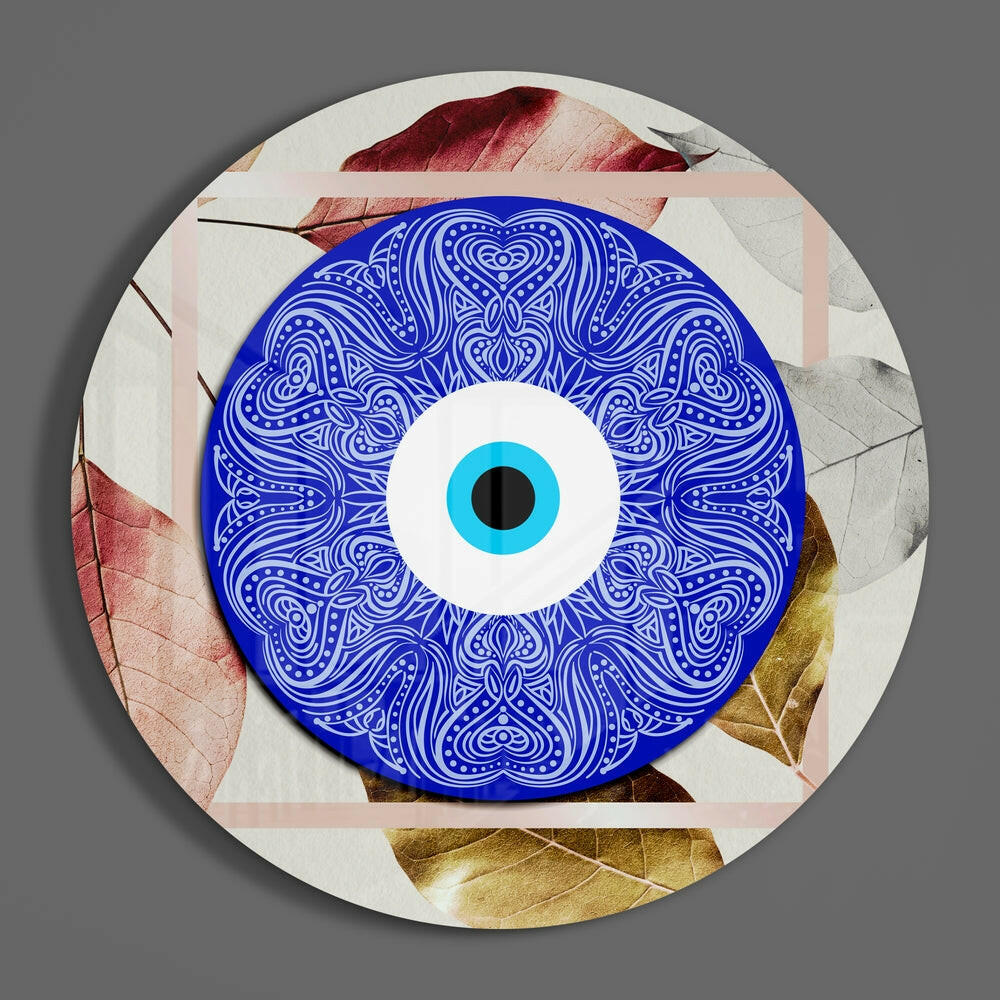 Evil Eye Bead Glass Wall Art.