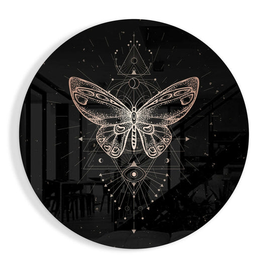 Butterfly Glass Wall Art.