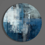 Abstract Glass Wall Art.