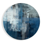 Abstract Glass Wall Art.