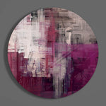 Abstract Glass Wall Art.