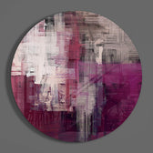 Abstract Glass Wall Art.