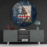Words – Make Your Way Glass Wall Art.