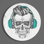 Skull Glass Wall Art.