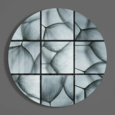 Dandelion Glass Wall Art.