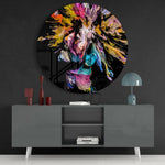 Dance of the Spirit Glass Wall Art.