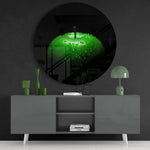 Apple Glass Wall Art.