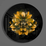 Flower Glass Wall Art.