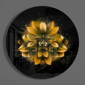 Flower Glass Wall Art.