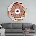 Evil Eye Bead Glass Wall Art.