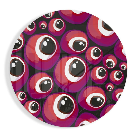 Evil Eye Bead Glass Wall Art.
