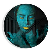 Women's Glass Wall Art.