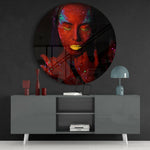 Women's Glass Wall Art.