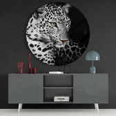 Leopard Glass Wall Art.