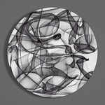 Smoke Glass Wall Art.