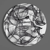 Smoke Glass Wall Art.