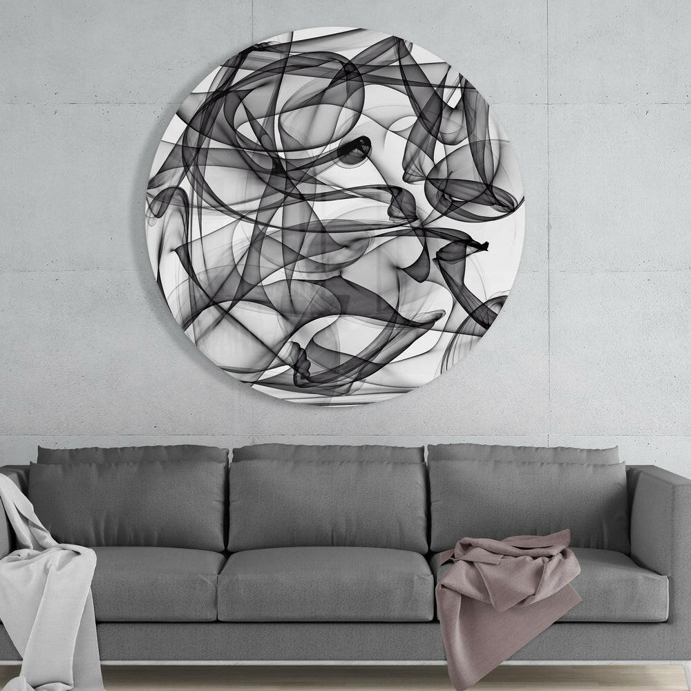 Smoke Glass Wall Art.