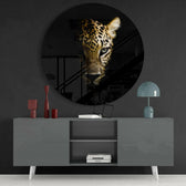 Leopard Glass Wall Art.