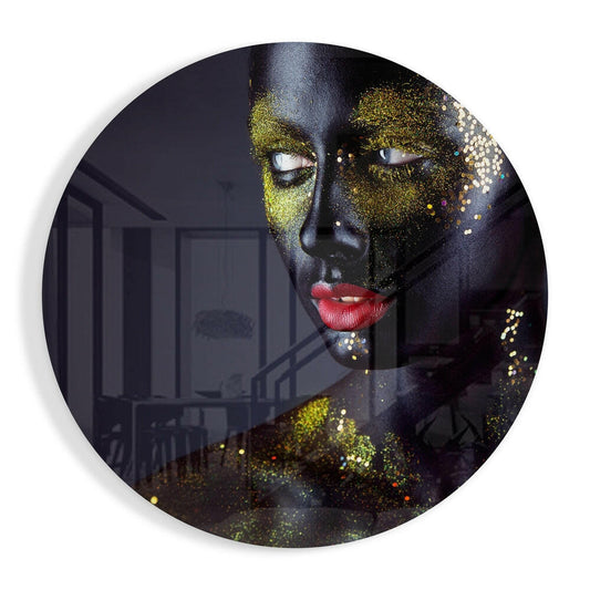 Women's Glass Wall Art.