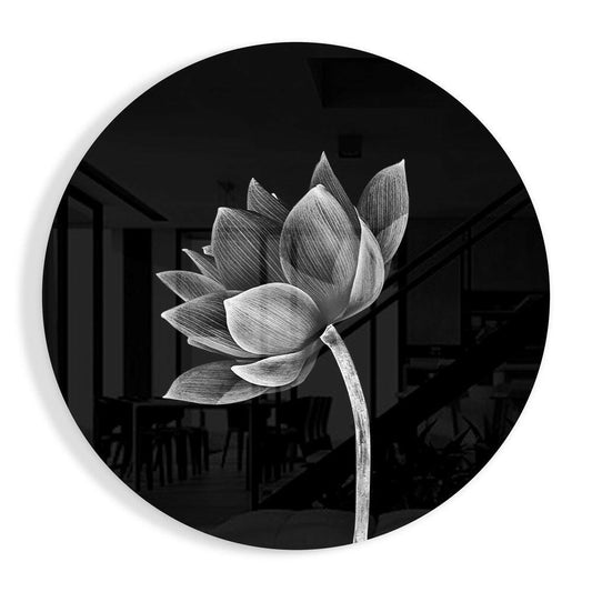 Flower Glass Wall Art.