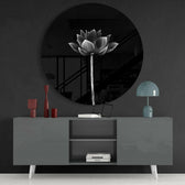 Flower Glass Wall Art.
