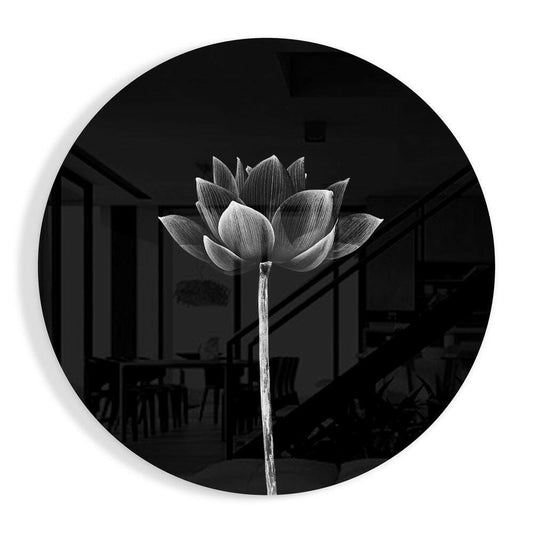 Flower Glass Wall Art.