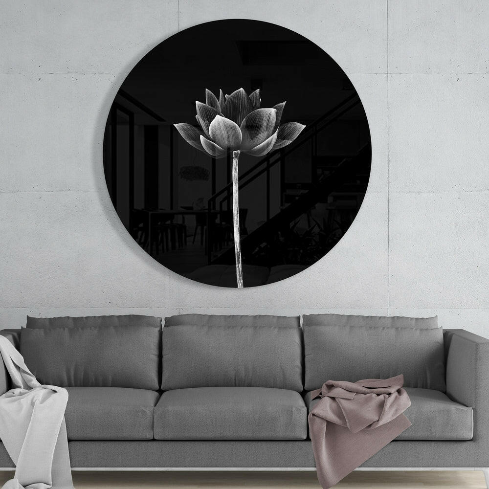 Flower Glass Wall Art.