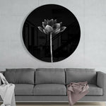 Flower Glass Wall Art.