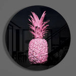 Pineapple Glass Wall Art.