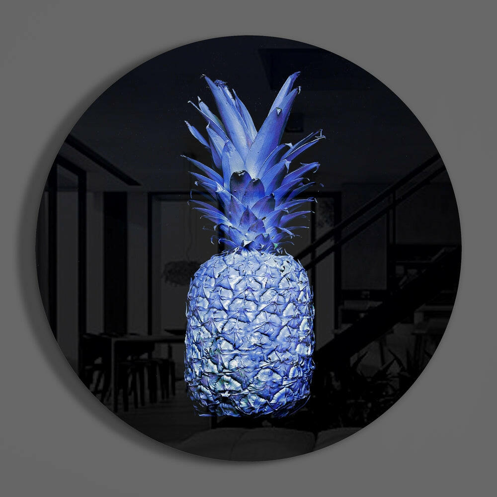 Pineapple Glass Wall Art.
