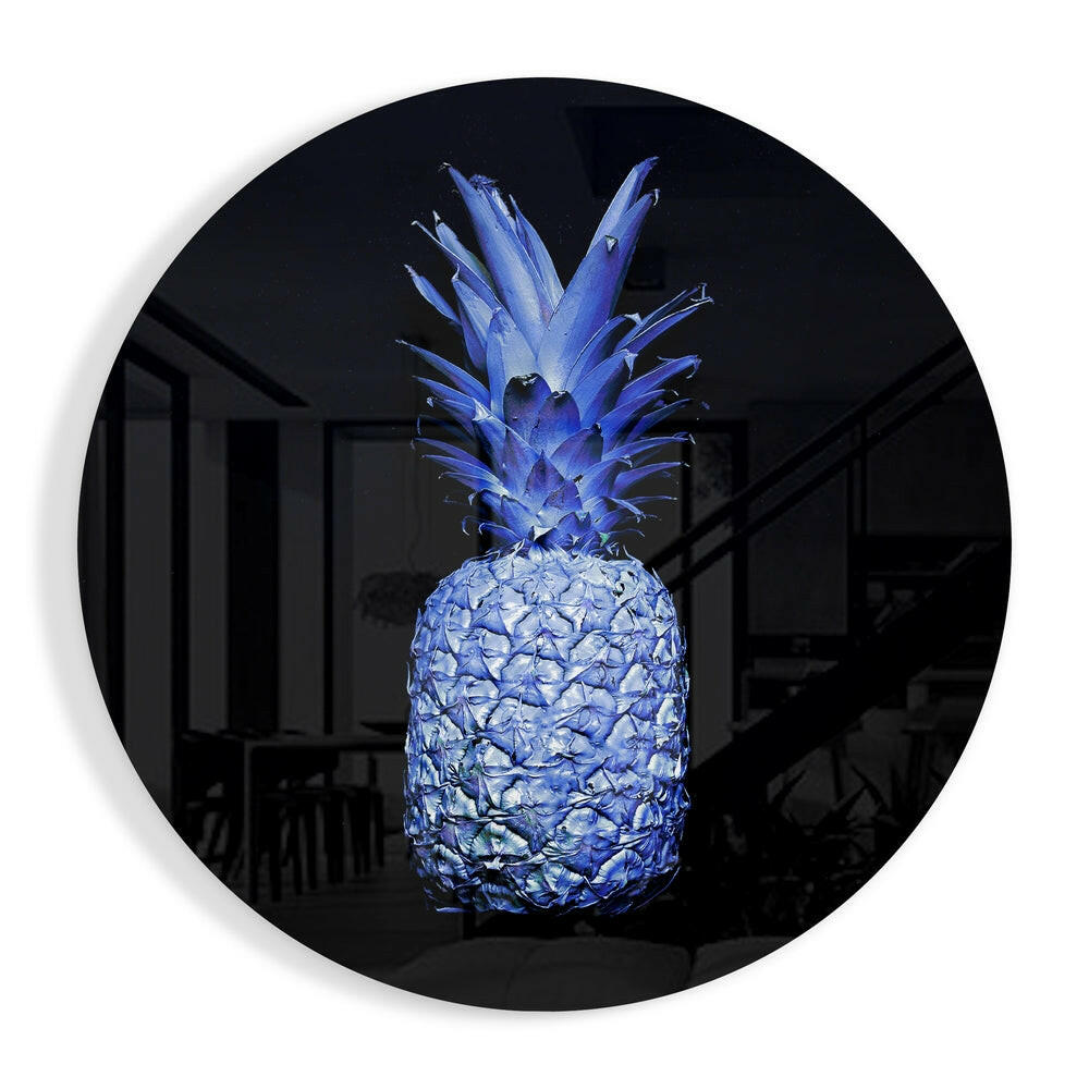 Pineapple Glass Wall Art.