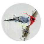 Bird Glass Wall Art.