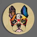 Dog Glass Wall Art.