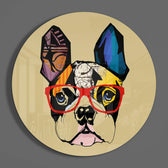Dog Glass Wall Art.
