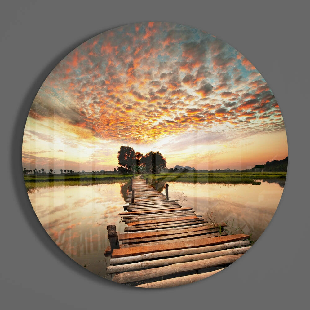 Dock Glass Wall Art.