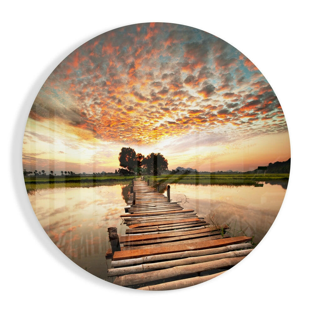 Dock Glass Wall Art.