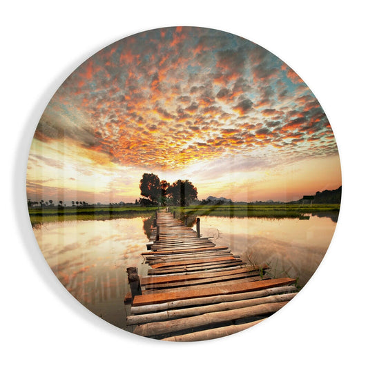 Dock Glass Wall Art.