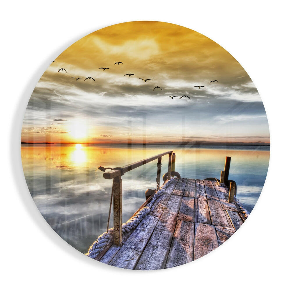 Dock Glass Wall Art.