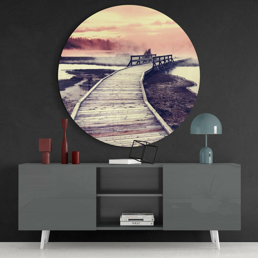 Dock Glass Wall Art.