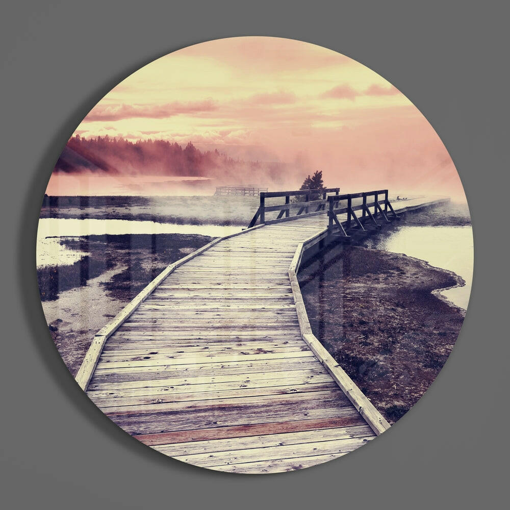 Dock Glass Wall Art.