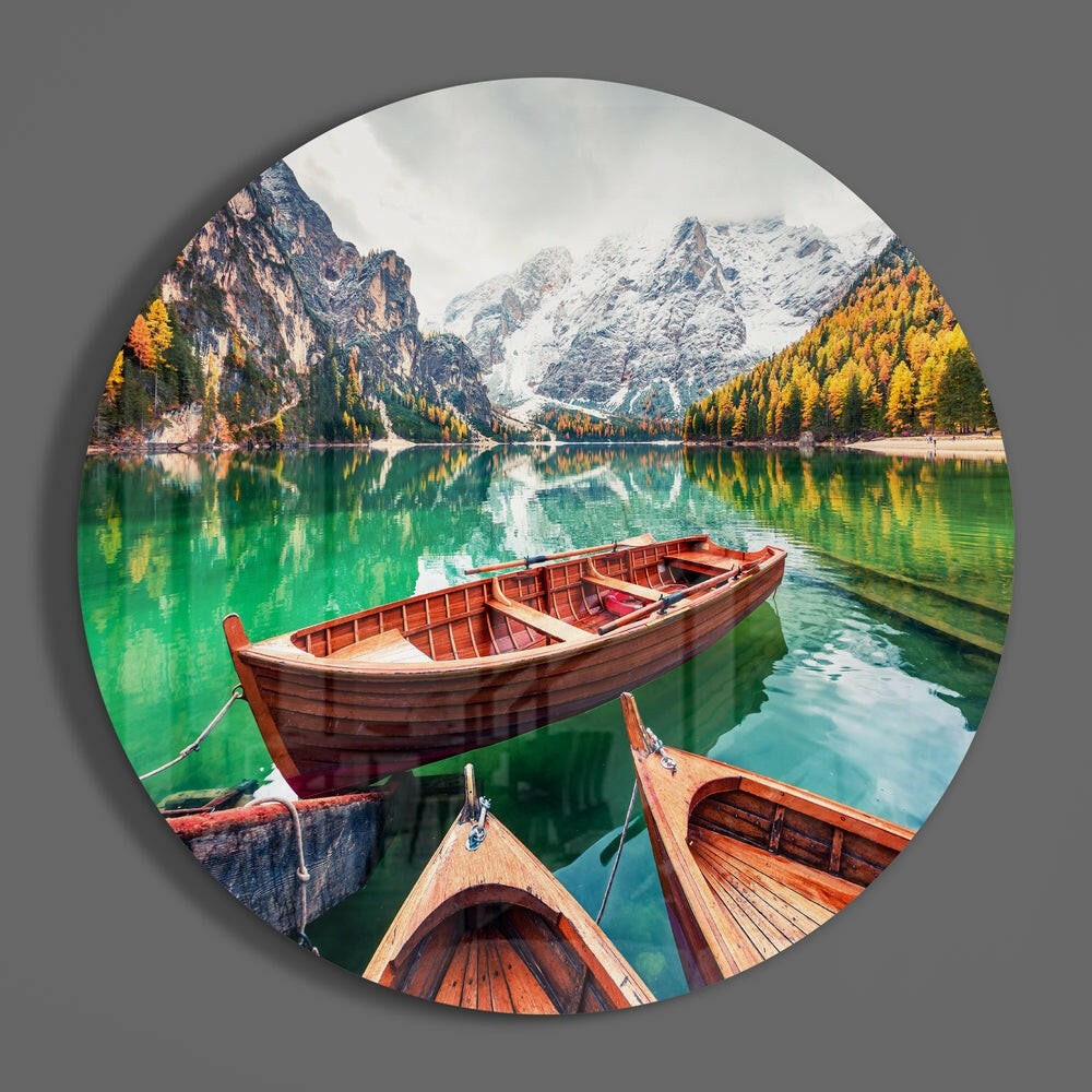 Kayak Glass Wall Art.