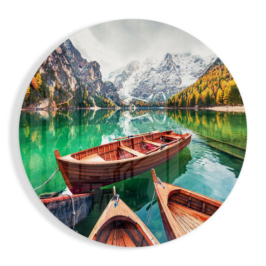 Kayak Glass Wall Art.