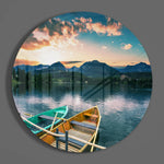 Kayak Glass Wall Art.