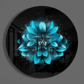 Flower Glass Wall Art.