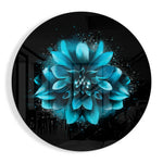 Flower Glass Wall Art.