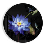 Flower Glass Wall Art.