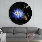 Flower Glass Wall Art.